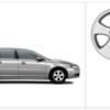 volvo S80 V60 V70 XC70 S60 creon rim on car
